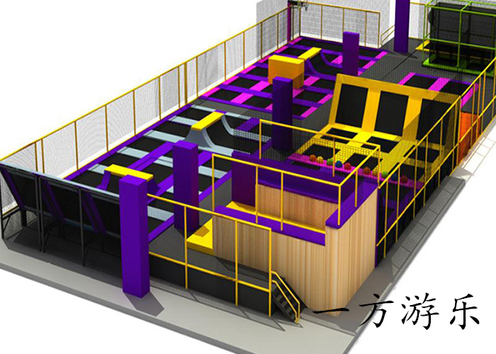 商场儿童蹦床游乐设备