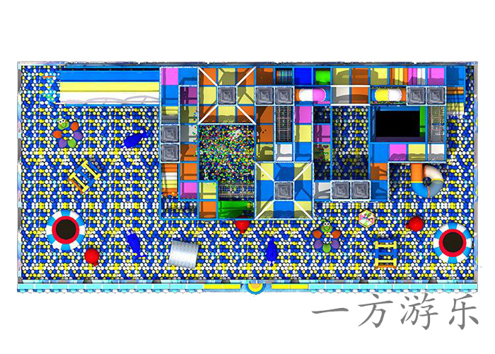 室内亲子百万球池乐园