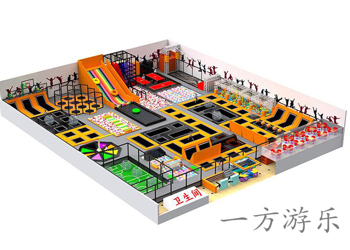 室内大型淘气堡蹦床公园室内大型淘气堡蹦床公园