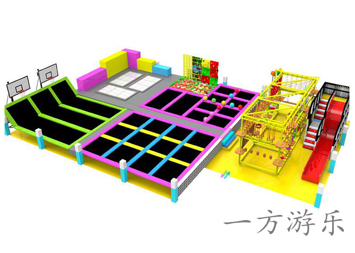商场儿童蹦床主题乐园